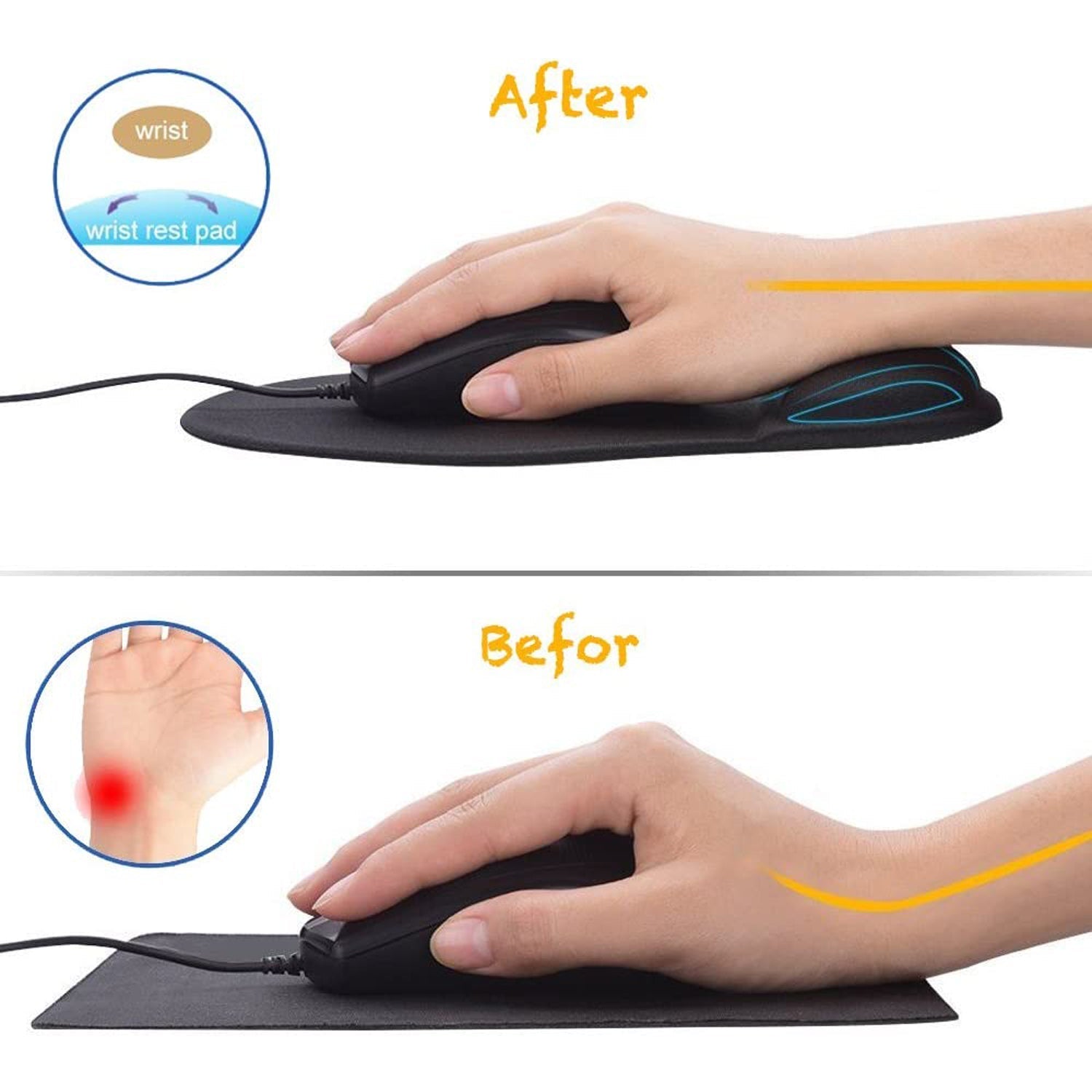 6176 Comfortable Silicone Mouse Pad with Jel Mouse Pad For All type Multiuse Mouse Pad ( Mix Color ) 6176 Comfortable Silicone Mouse Pad with Jel Mouse Pad For All type Multiuse Mouse Pad ( Mix Color )
